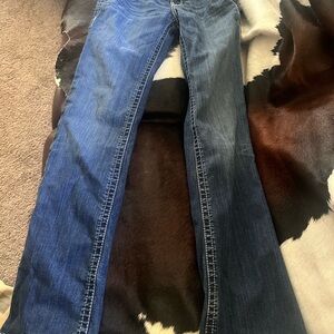 Ariat Women's Straight Leg Blue Jeans